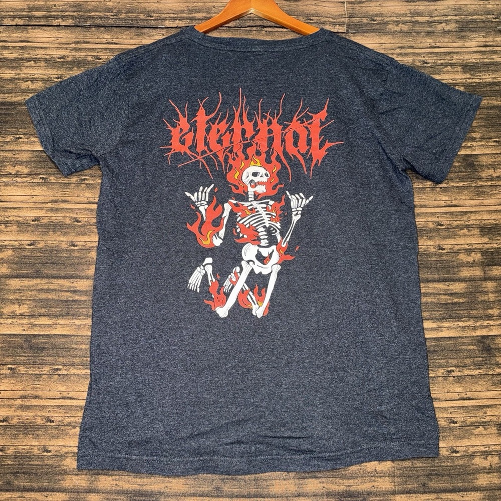 Return To Sender Skeleton Graphic T Shirt Streetwear Size XL